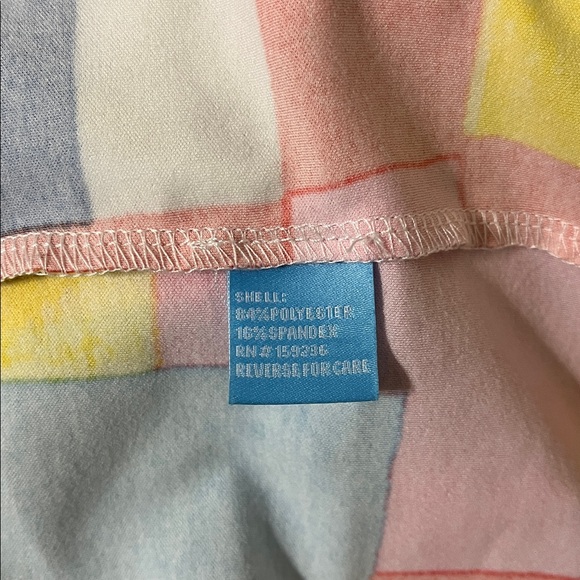 J. McLaughlin Brynn Tile Print Collared Neck 3/4 Sleeve Belted Dress XS - Picture 6 of 6